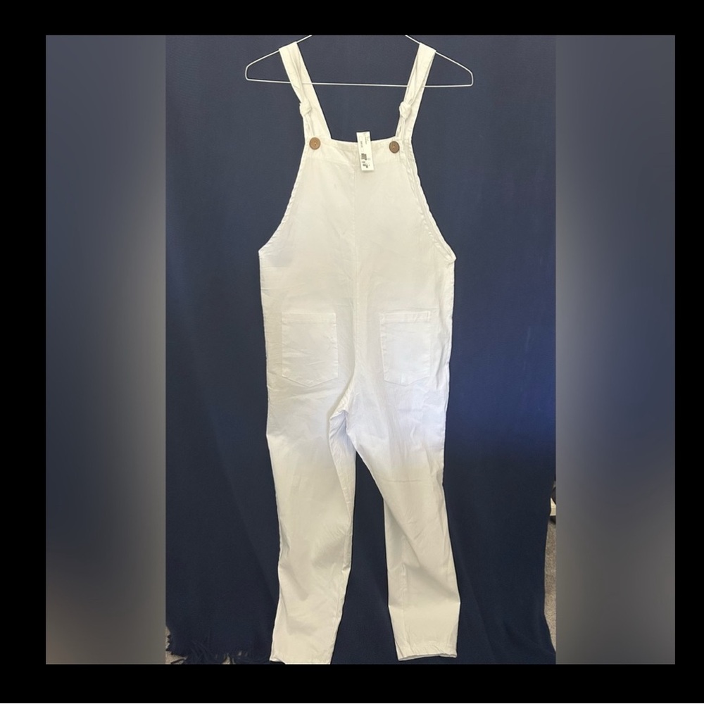 White Venti6 Jumpsuit